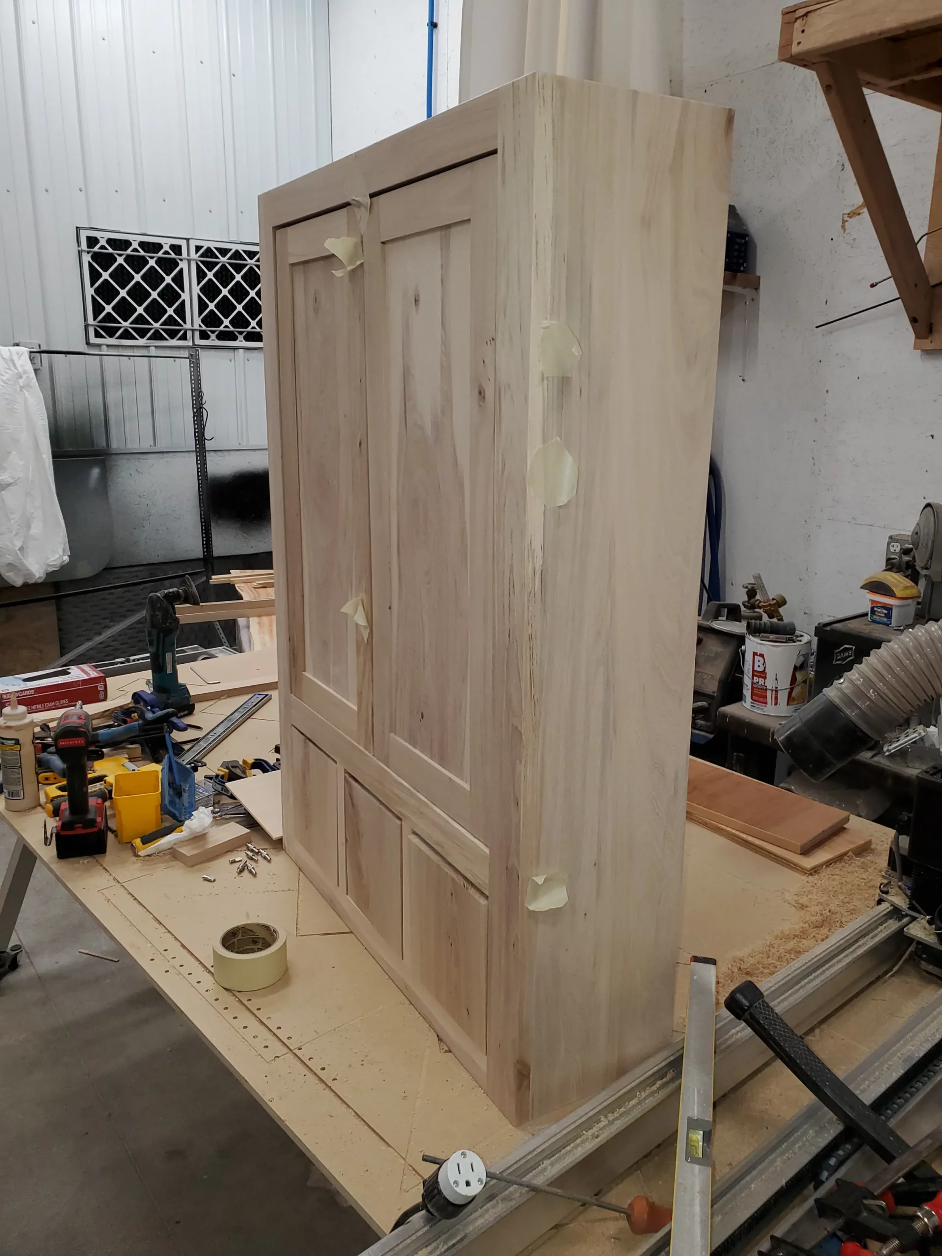 Elm Wall Cabinet pre finished